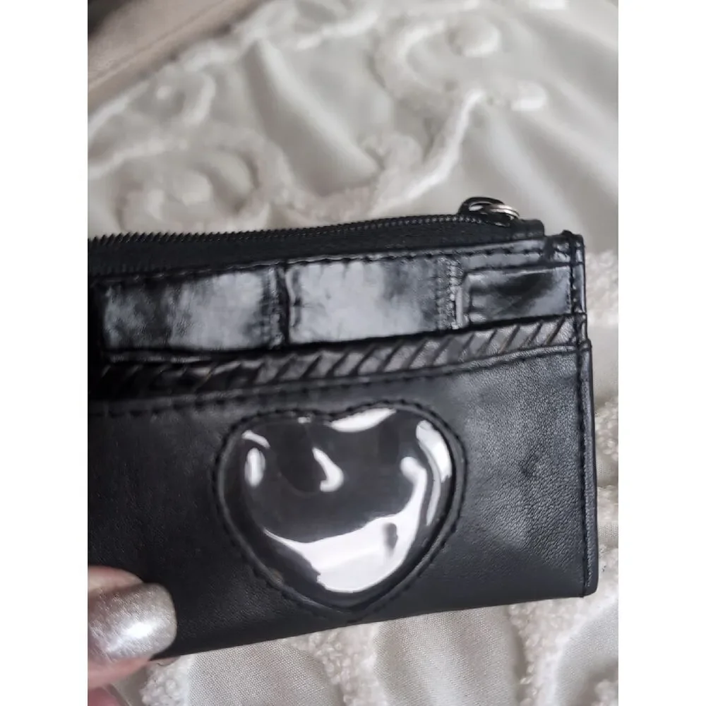 Brighton Vintage  Coin /Credit Card Wallet With Heart 🖤 Photo Frame